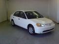 2001 Taffeta White Honda Civic LX Sedan  photo #1