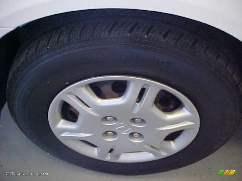 2001 Civic LX Sedan - Taffeta White / Black photo #5