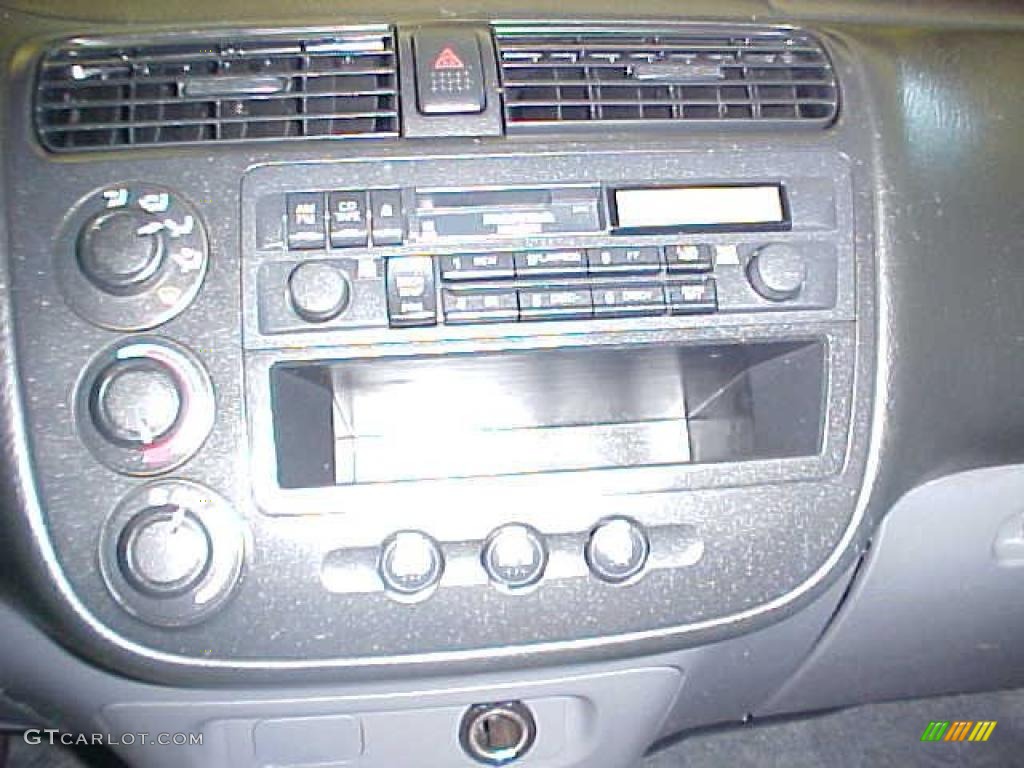 2001 Civic LX Sedan - Taffeta White / Black photo #8