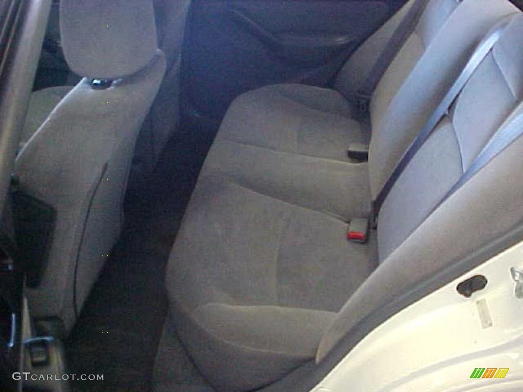 2001 Civic LX Sedan - Taffeta White / Black photo #12