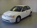 2001 Taffeta White Honda Civic LX Sedan  photo #13