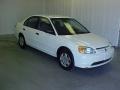 2001 Taffeta White Honda Civic LX Sedan  photo #14