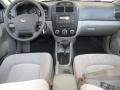 2009 Clear White Kia Spectra EX Sedan  photo #9