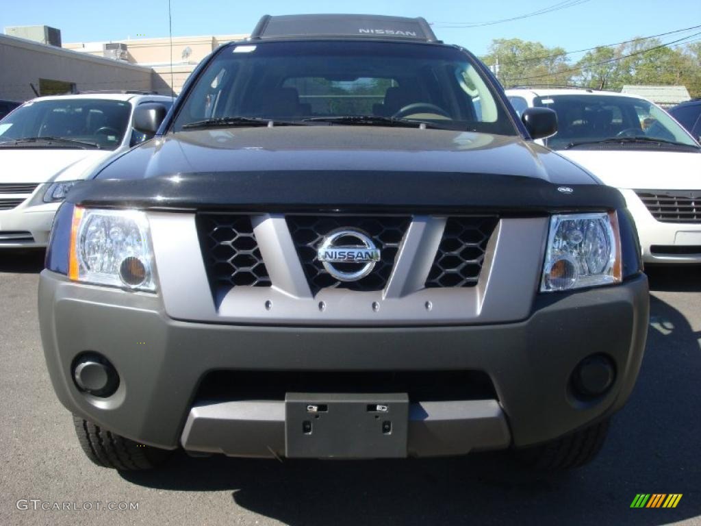 2006 Xterra S 4x4 - Midnight Blue Pearl / Desert/Graphite photo #2