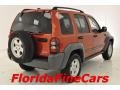 2005 Inferno Red Crystal Pearl Jeep Liberty Sport  photo #2
