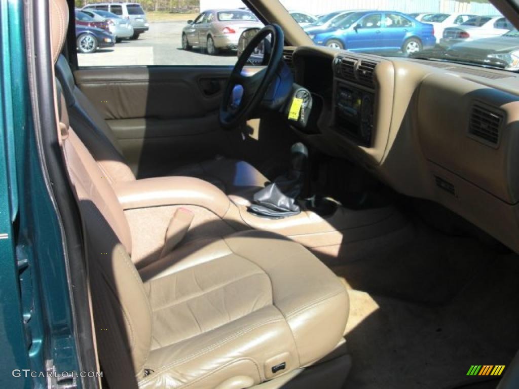 1997 Jimmy SLT 4x4 - Fairway Green Metallic / Beige photo #11