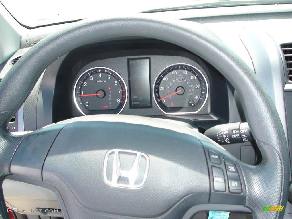 2007 CR-V LX - Tango Red Pearl / Gray photo #19
