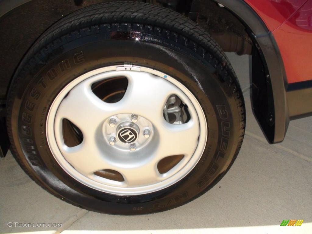 2007 CR-V LX - Tango Red Pearl / Gray photo #36