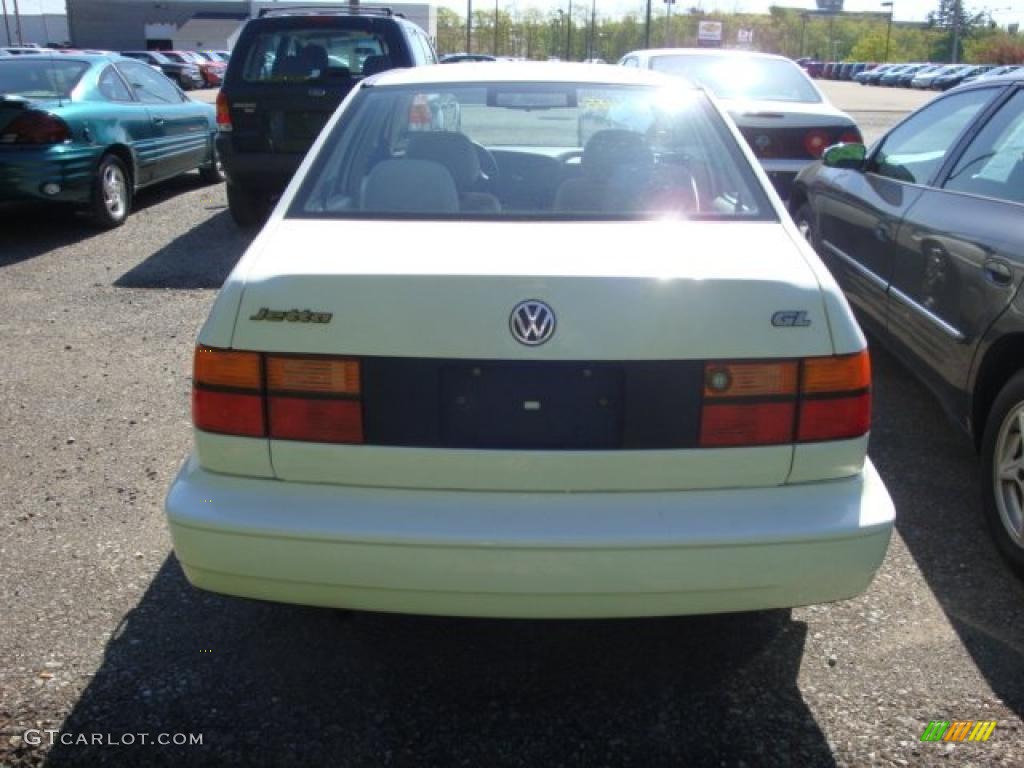 1998 Jetta GL Sedan - Cool White / Grey photo #3