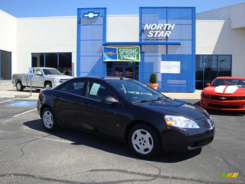 2008 G6 Value Leader Sedan - Black / Ebony Black photo #1