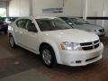 2009 Stone White Dodge Avenger SE  photo #2