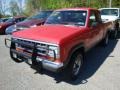 1987 Red Ford Ranger XLT SuperCab 4x4  photo #3