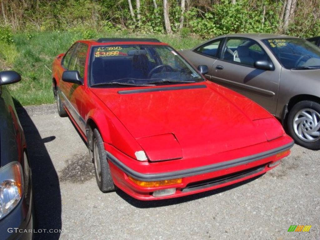 Red Honda Prelude