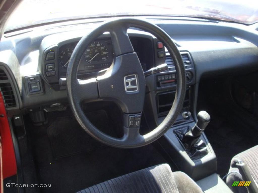 1989 Prelude Si - Red / Black photo #10