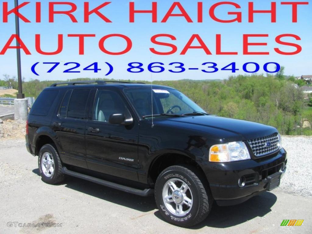 Black Ford Explorer