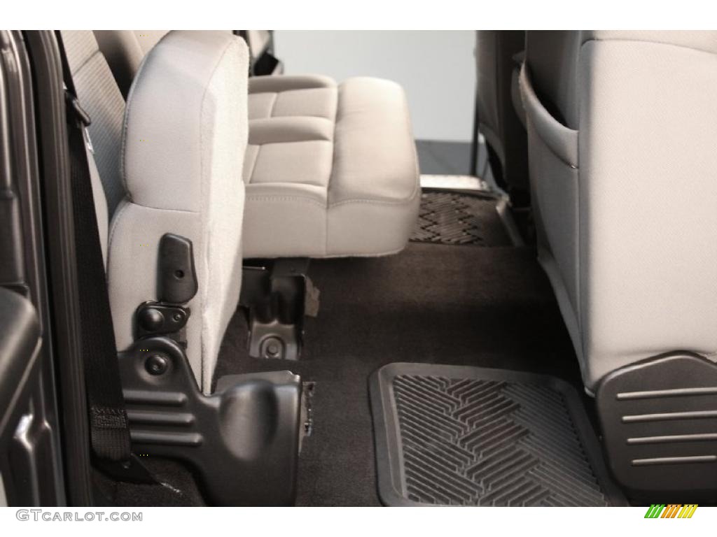 2005 F150 XLT SuperCab 4x4 - Dark Shadow Grey Metallic / Tan photo #7