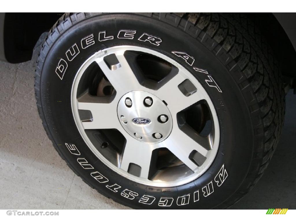 2005 F150 XLT SuperCab 4x4 - Dark Shadow Grey Metallic / Tan photo #11