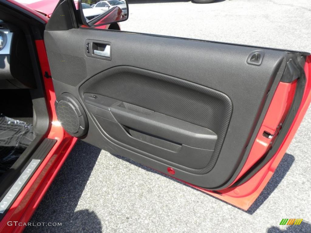 2007 Mustang GT Premium Convertible - Torch Red / Dark Charcoal photo #8