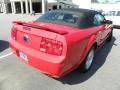 2007 Torch Red Ford Mustang GT Premium Convertible  photo #11