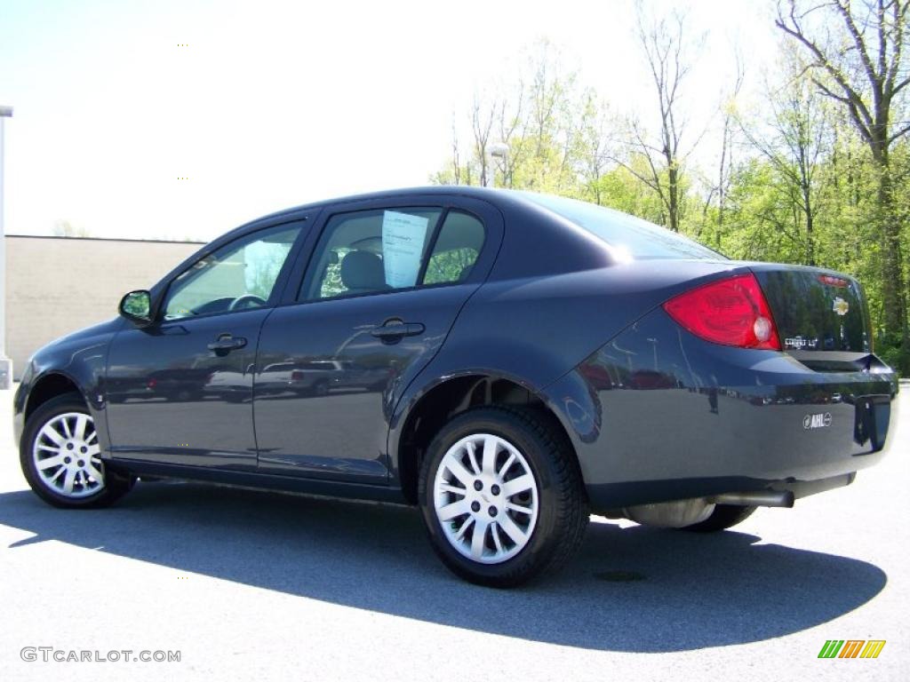 2009 Cobalt LS Sedan - Slate Metallic / Gray photo #3