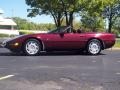 Ruby Red Metallic - Corvette 40th Anniversary Convertible Photo No. 24