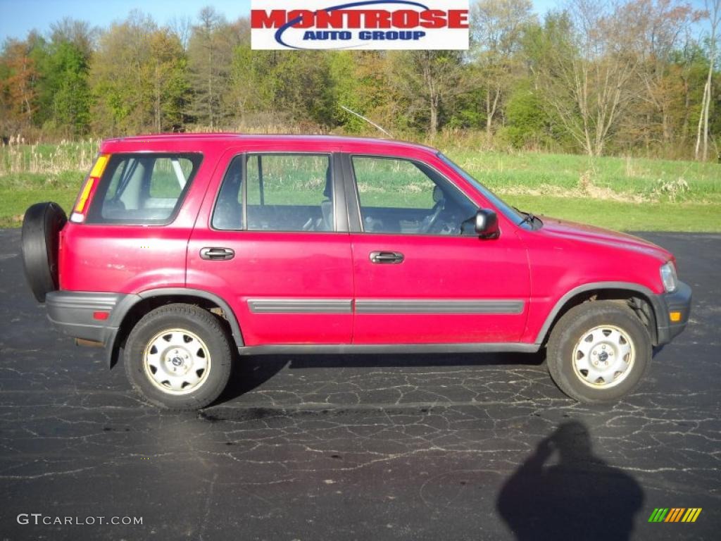 1999 CR-V LX 4WD - Milano Red / Charcoal photo #1