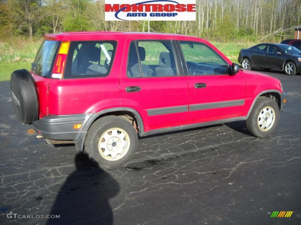 1999 CR-V LX 4WD - Milano Red / Charcoal photo #2