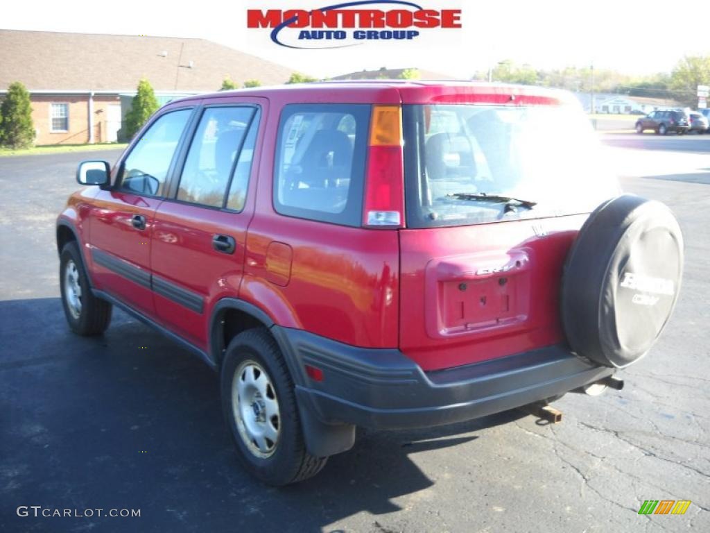 1999 CR-V LX 4WD - Milano Red / Charcoal photo #5