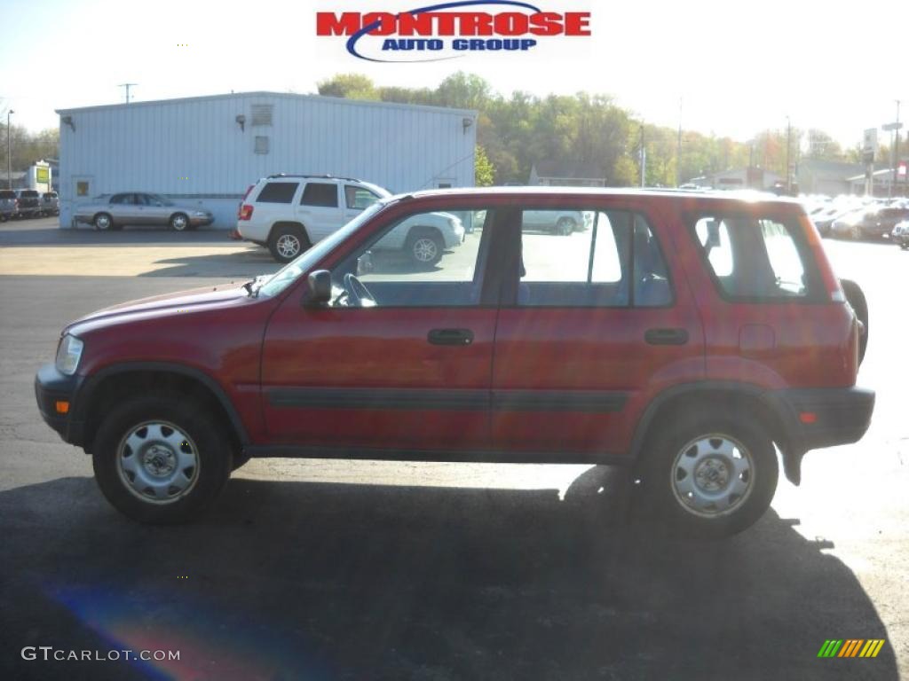 1999 CR-V LX 4WD - Milano Red / Charcoal photo #7