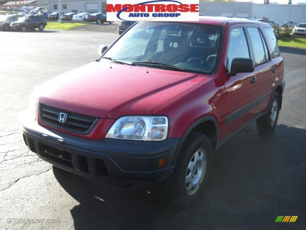 1999 CR-V LX 4WD - Milano Red / Charcoal photo #20