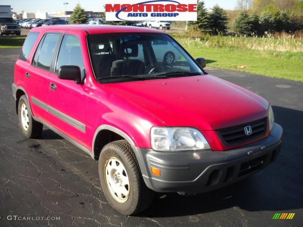 1999 CR-V LX 4WD - Milano Red / Charcoal photo #22