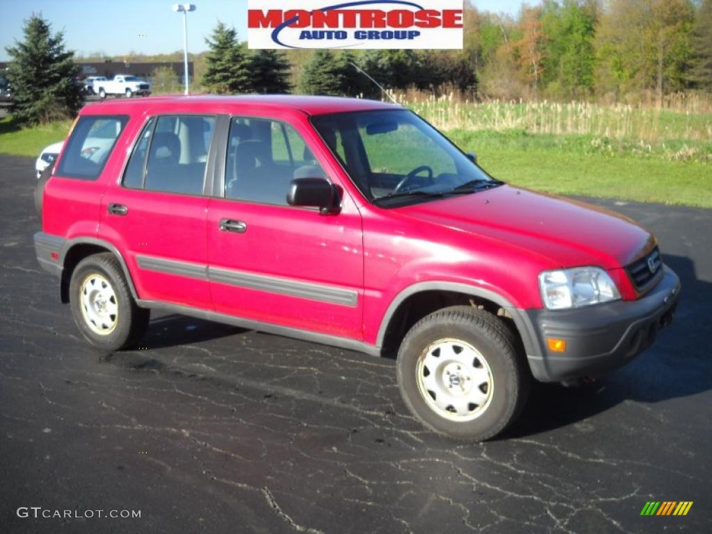 1999 CR-V LX 4WD - Milano Red / Charcoal photo #23