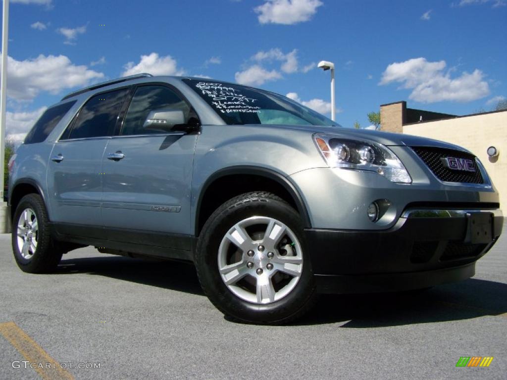 2007 Acadia SLT - Blue Gold Metallic / Titanium photo #1