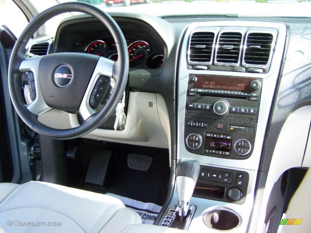 2007 Acadia SLT - Blue Gold Metallic / Titanium photo #18