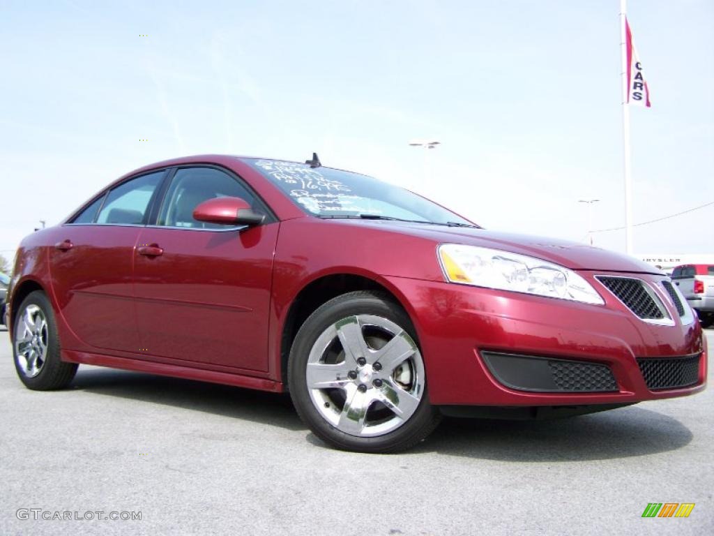 2010 G6 Sedan - Performance Red Metallic / Light Taupe photo #1