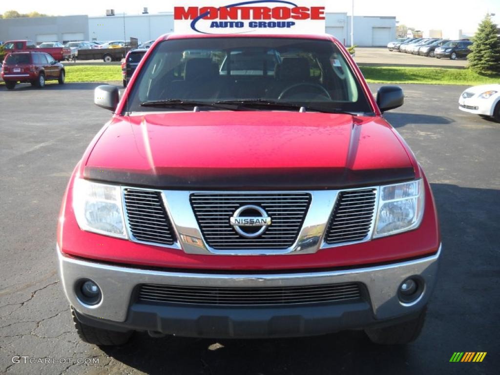 2005 Frontier Nismo King Cab 4x4 - Aztec Red / Graphite photo #22