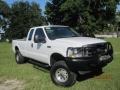 2002 Oxford White Ford F250 Super Duty XL SuperCab 4x4  photo #6