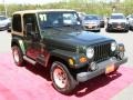 1997 Moss Green Pearl Jeep Wrangler Sahara 4x4  photo #5