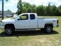 Summit White - Silverado 2500HD LTZ Extended Cab 4x4 Photo No. 8