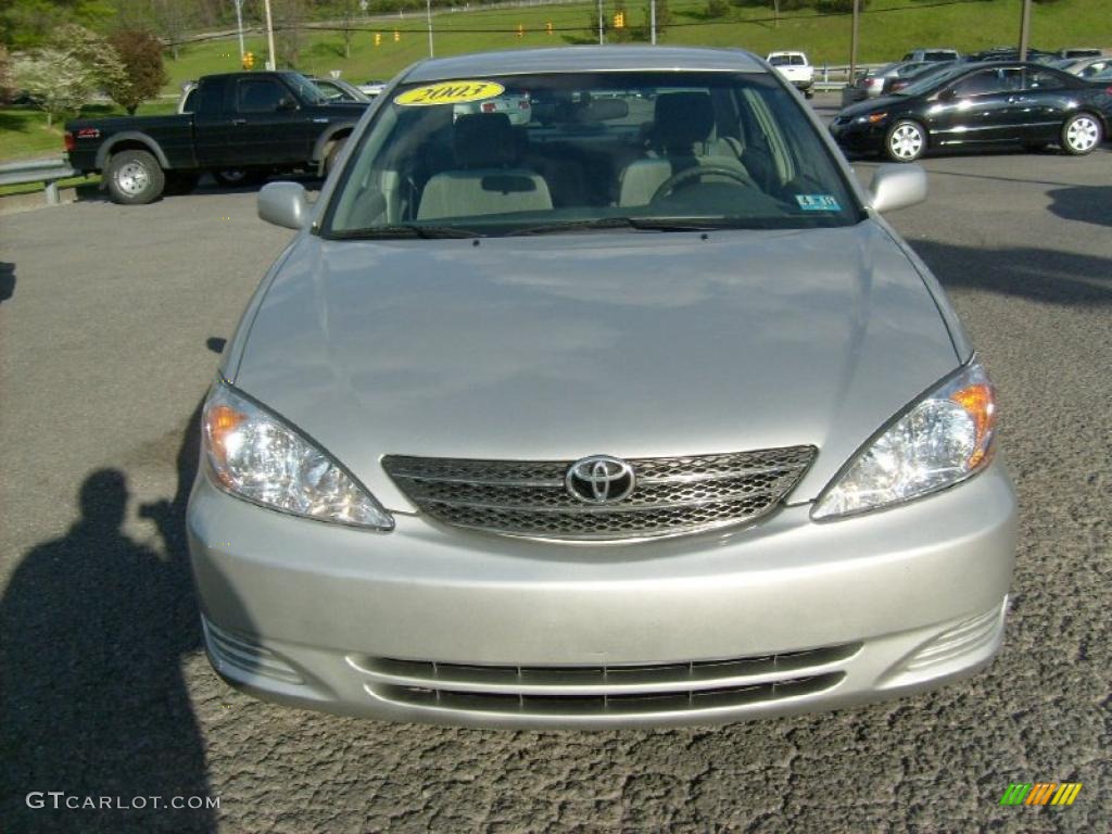 2003 Camry LE - Lunar Mist Metallic / Stone photo #2