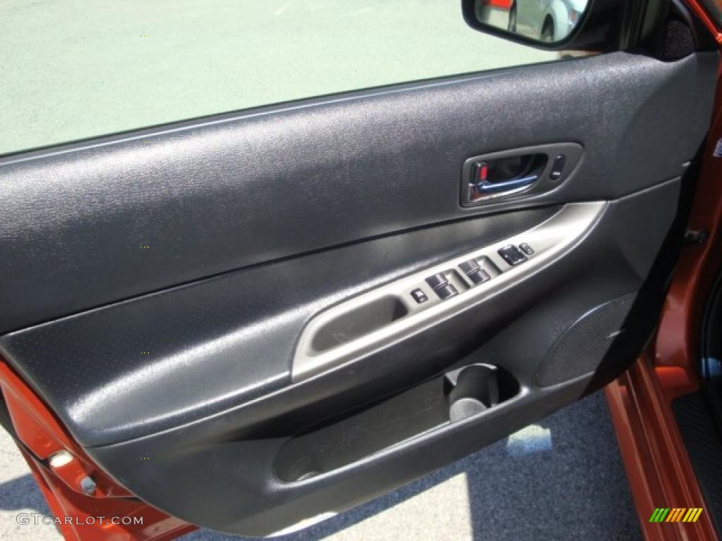 2005 MAZDA6 s Sport Hatchback - Blazing Copper Metallic / Black photo #11
