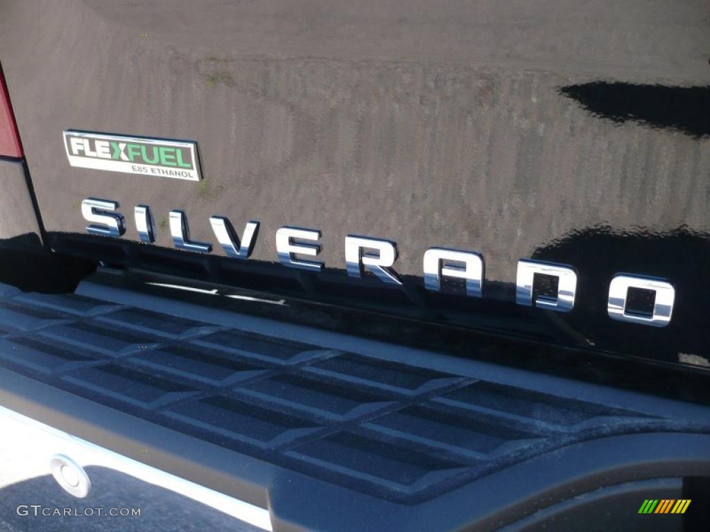 2010 Silverado 1500 LT Extended Cab 4x4 - Black / Ebony photo #12