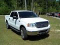 2008 Oxford White Ford F150 Lariat SuperCrew 4x4  photo #3