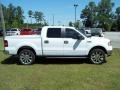 2008 Oxford White Ford F150 Lariat SuperCrew 4x4  photo #4