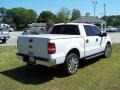 2008 Oxford White Ford F150 Lariat SuperCrew 4x4  photo #5