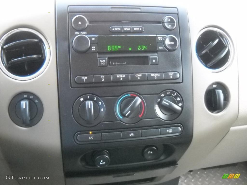 2005 F150 XLT SuperCrew 4x4 - Medium Wedgewood Blue Metallic / Tan photo #19