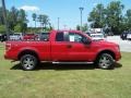 2009 Bright Red Ford F150 FX4 SuperCab 4x4  photo #4