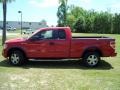 2009 Bright Red Ford F150 FX4 SuperCab 4x4  photo #8