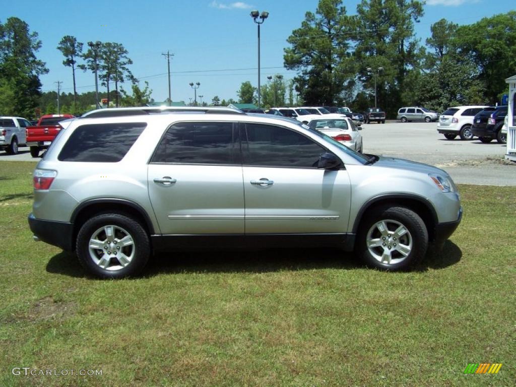 2007 Acadia SLE - Liquid Silver Metallic / Titanium photo #4