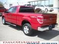 2010 Red Candy Metallic Ford F150 XLT SuperCab 4x4  photo #8